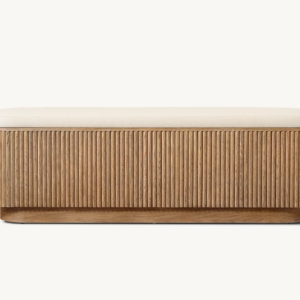 Mulholland Fabric End-of-Bed Storage Bench