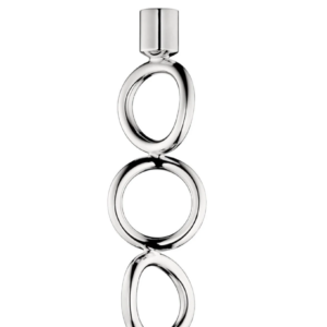 Christofle Paris - Vertigo - Silver Plated Triple Ring Candelabra, Medium