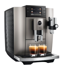 Jura Cafetera superautomática Jura E8 Midnight (ED), quinta generación - Silver